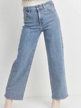 Just Black Denim - High Rise Full Length Jean - Light Denim
